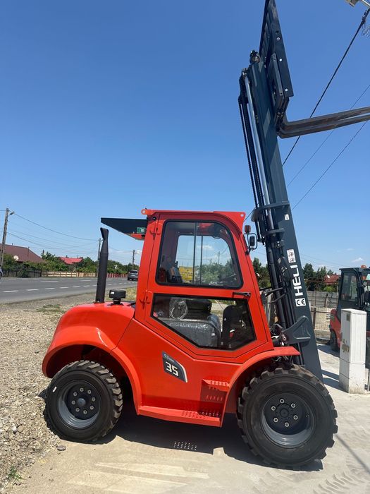 Motostivuitor Heli Drumuri Grele 3.5 To Stivuitor Toyota Hangha