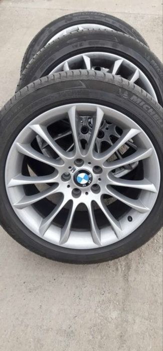 Jante BMW seria 7 , X3 X4 F25 F26 cu anvelope vara 245 45 19 si 275 40