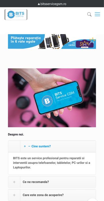 BITS Service GSM IT - Reparații și Curățare Telefoane si Laptopuri