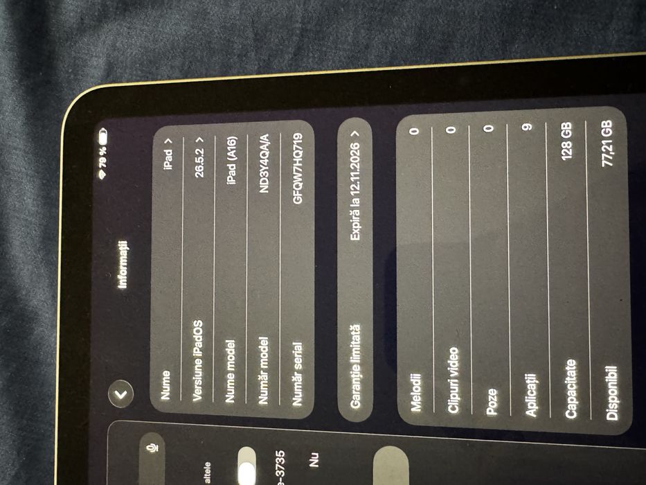 Tableta Ipad 11 2025