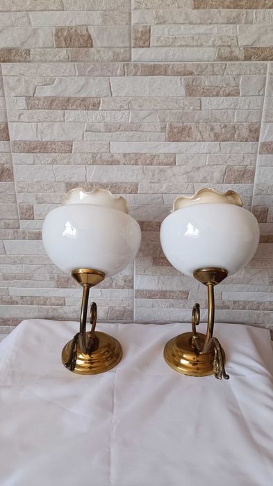 Комплект стари стенни лампи - СО "КВАРЦ" - СОФИЯ - №20