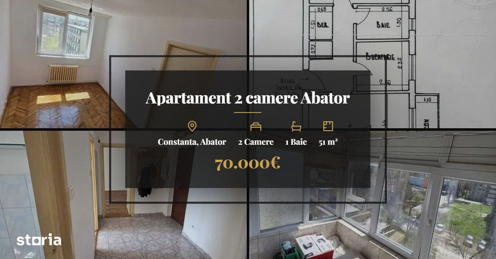 Apartament 2 camere Abator