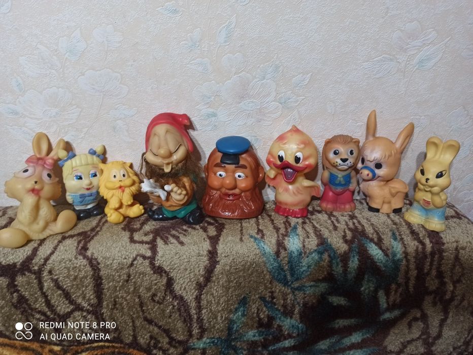 Пупсы СССР и резиновые игрушки