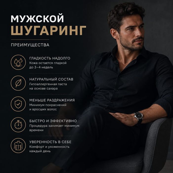 Мужской Шугаринг