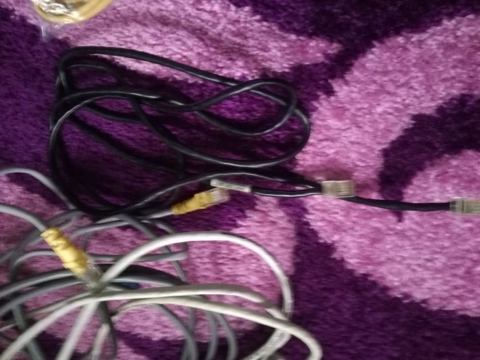 Cablu de retea, UTP Ethernet CAT 5, de la router la PC sau TV Smart