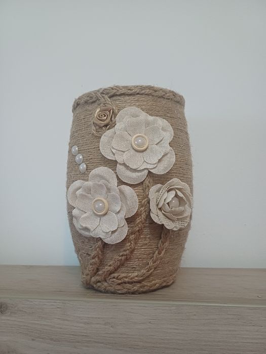 Vaza handmade din sticla!