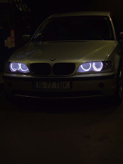 BMW e46 318i 143 cp cu sistem audio harman kardon+lumini ambientale