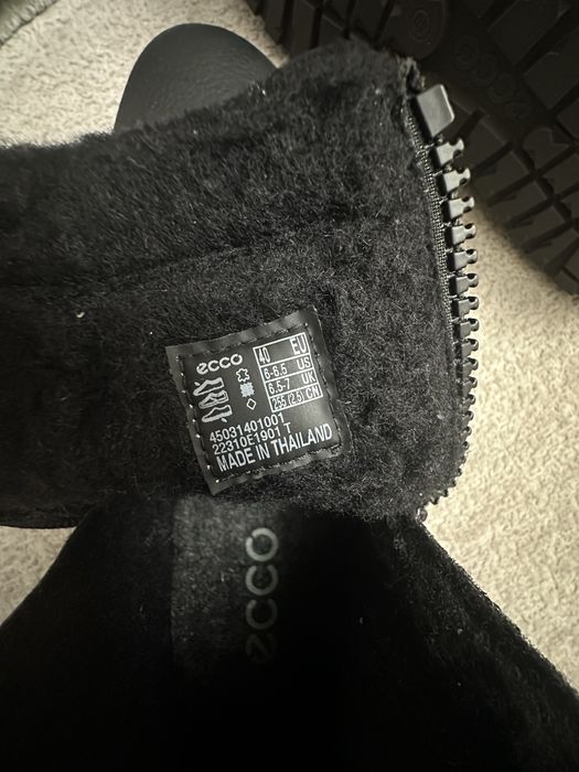 Ecco зимние ботинки