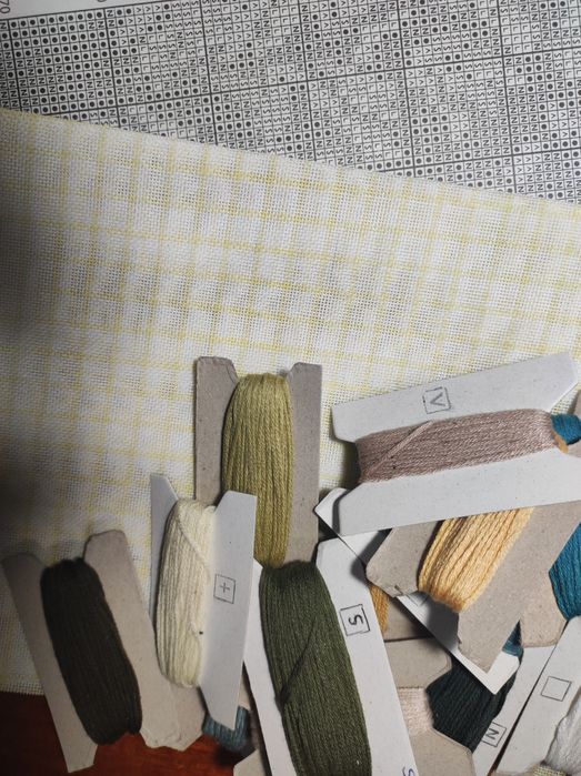 Набор румынский для вышивания полукрестом