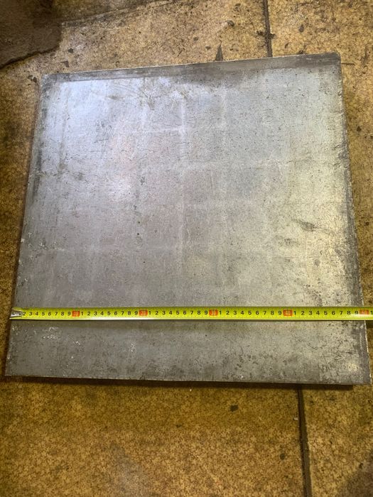 Плита фальшпола , дюраль .