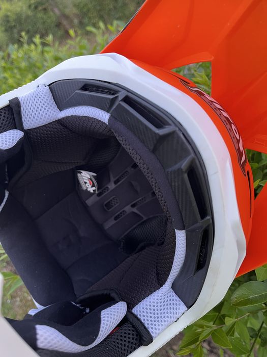 Мотокросна каска Airoh Strycker Skin orange matt