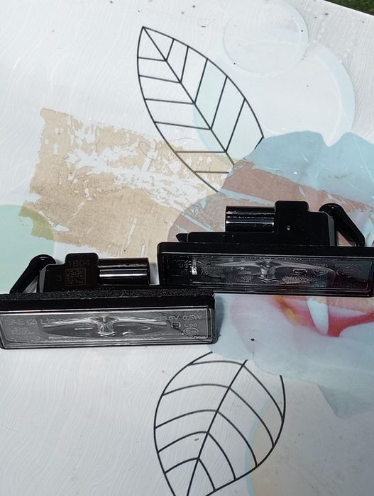 Set Lampi Led Nr Anmatriculare Gama Dacia Renault