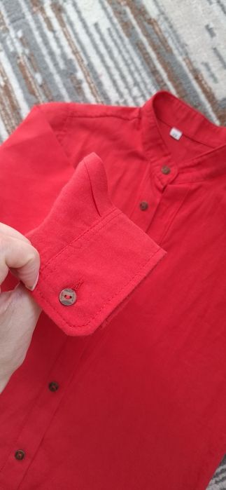Рубашка красная на мальчика