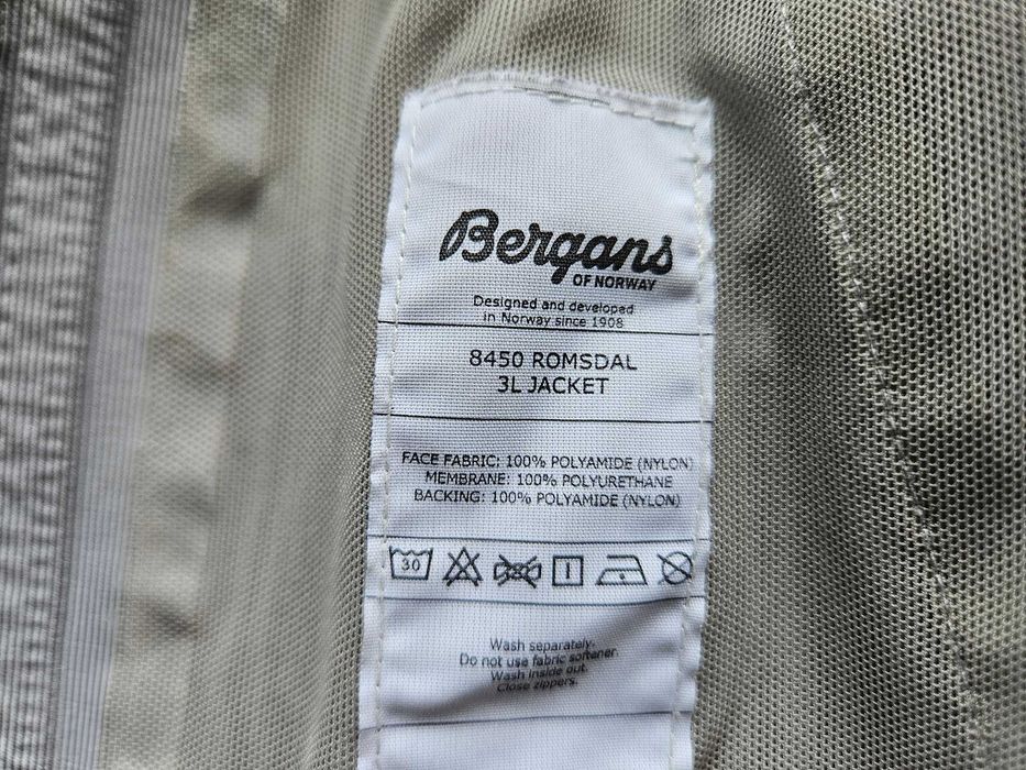 Bergans Romsdal 3L Gore-Tex Dermizax Shell планинско мембрана трекинг яке