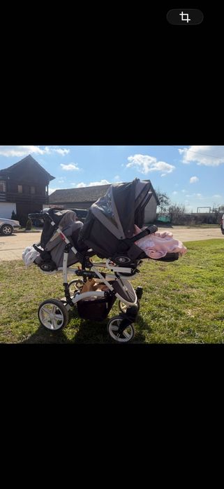 3 в 1 количка за тризнаци BabyActive Trippy