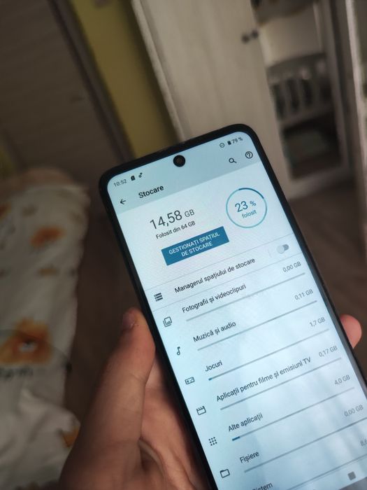 Motorola e32 cu ecran schimbat