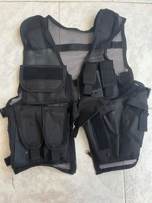 Тактическа Жилетка за служа с удобни джобове за всичко