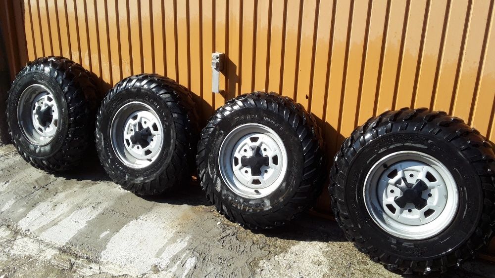 Roti atv 4x136 Can Am Bombardier cu anvelope Carlisle American