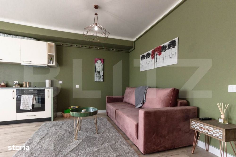 Apartament cu orientare sudica, 51,8 mp + balcon 14,4 mp, Gheorgheni — fotografia 3