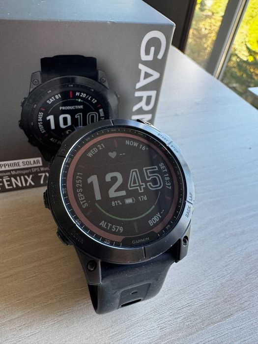 Garmin Fenix 7X Sapphire Solar 51 mm