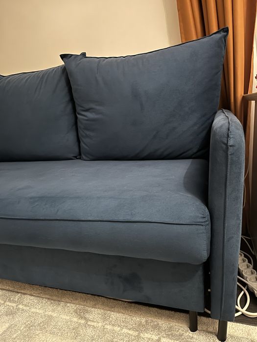 Диван син разтегателен 220/95