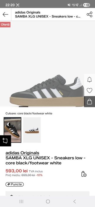 Vând adidas samba nr 36 noi