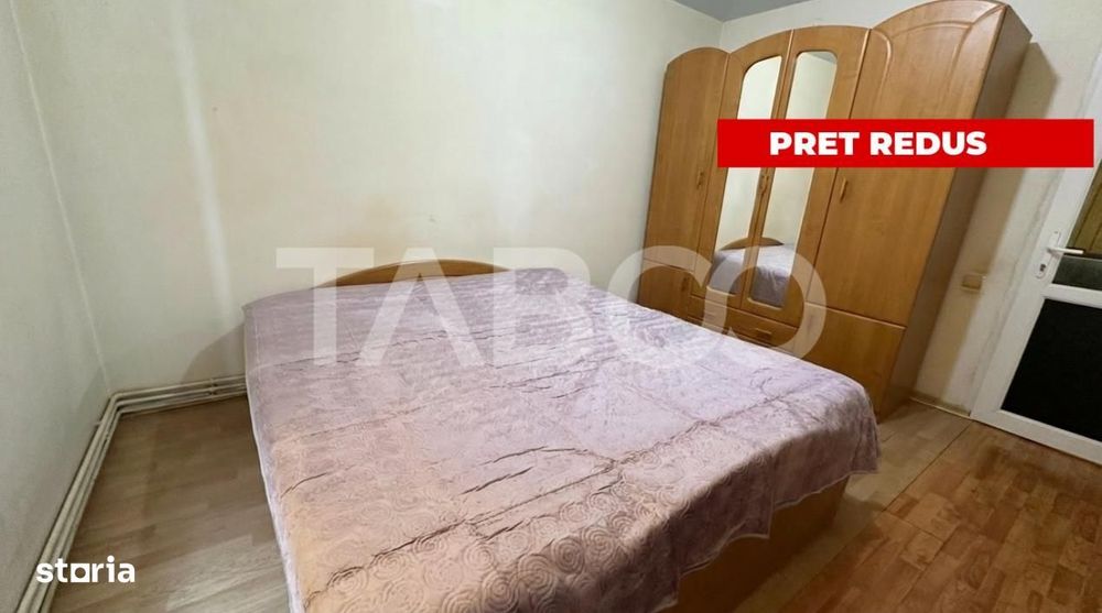 Apartament 3 camere etaj intermediar 2 balcoane zona Terezian Sibiu — fotografia 1