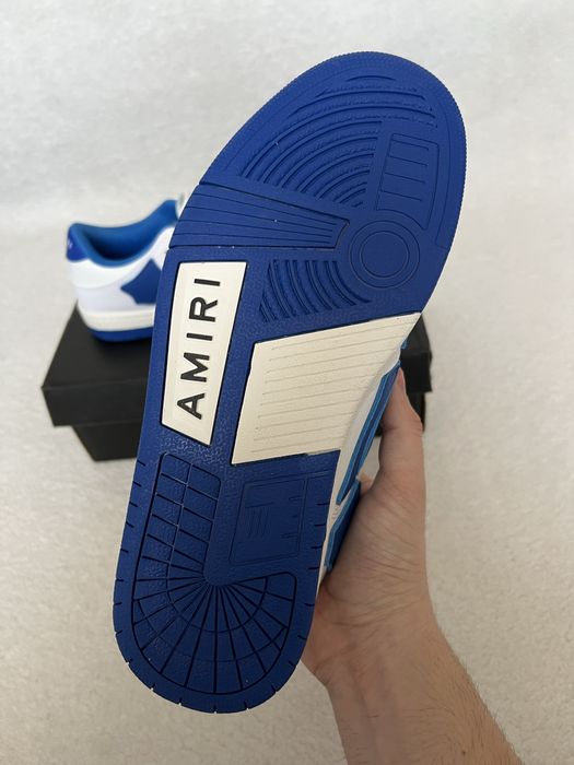 Amiri low skeleton Blue/ White 42