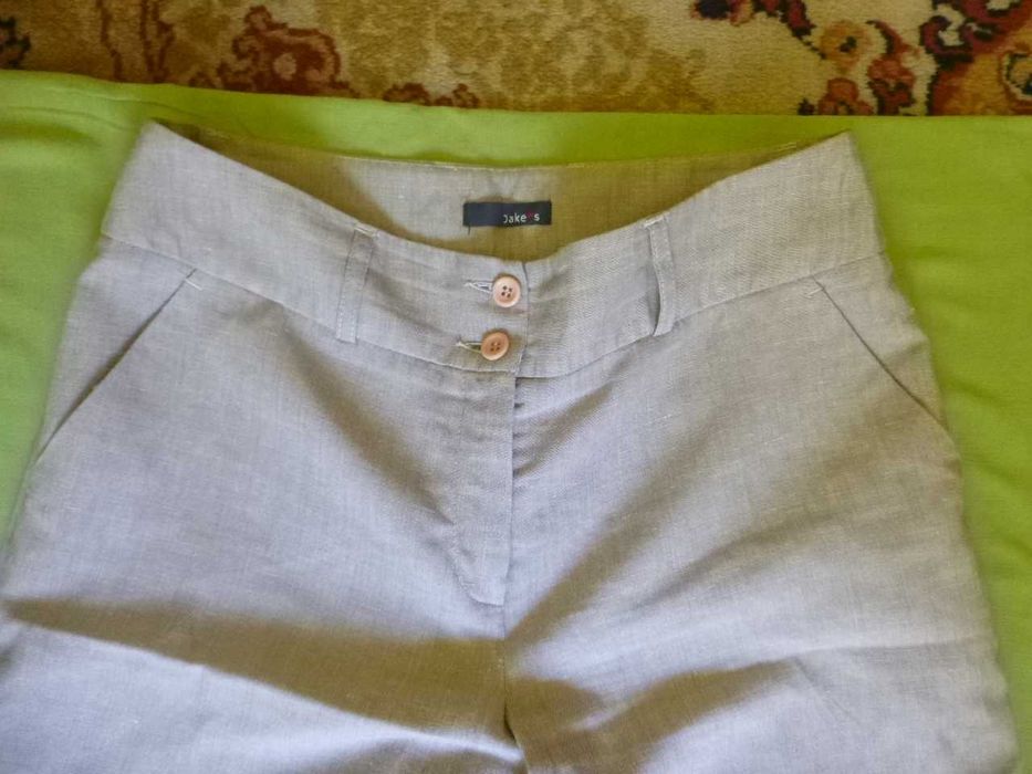 Pantaloni femei din in marimea 40.