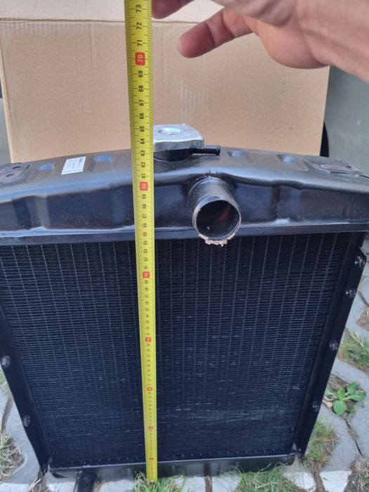 Radiator racire apa tractor Fiat 211, 215, 411, 415 din cupru