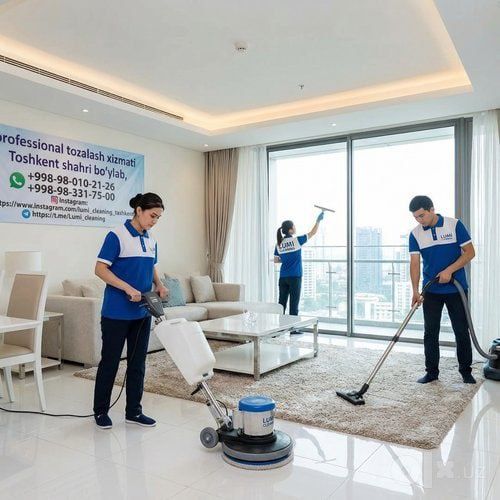 Professional tozalash xizmati/ Профессиональная уборка Toshkent sh.
