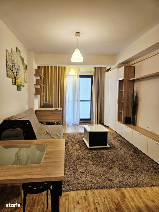 Apartament 2 camere open-space, centrala proprie, comision 0%