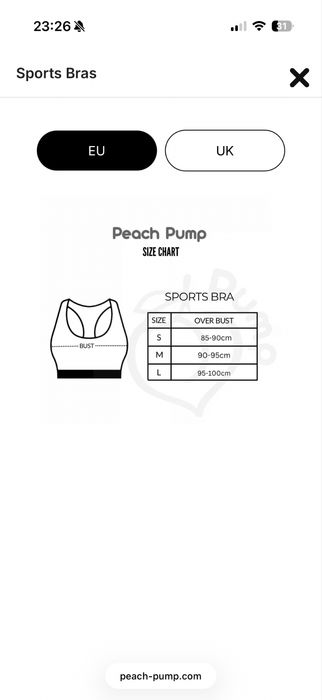 Комплект peach pump клин и бюстие