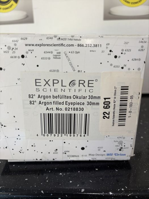 Ocular Explore Scientific *Tic Tac Amanet*