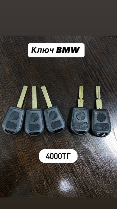 Чехол с ключом на БМВ