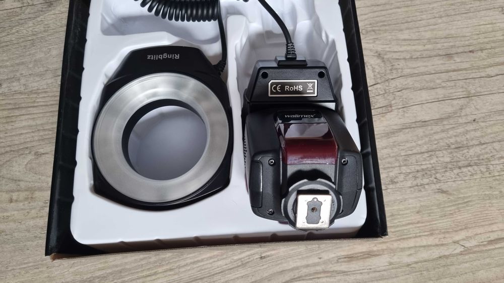 Blitz Macro ring Flash Walimex identic cu Godox ML-150