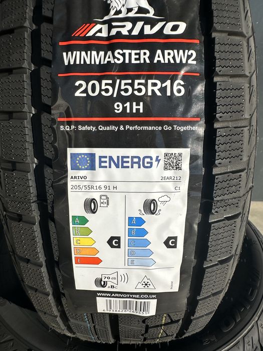 Нови зимни гуми ARIVO WINMASTER ARW2 205/55R16 91H БОРД 2055516