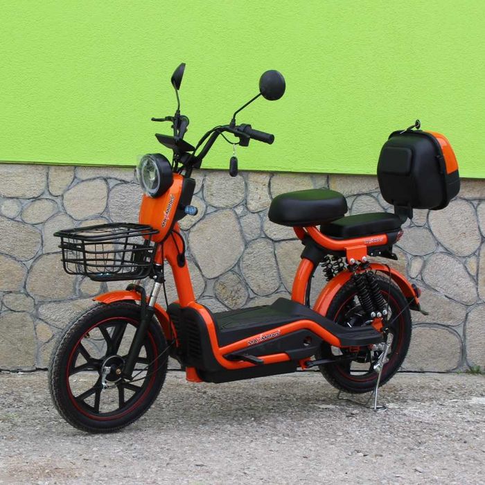 Електрически скутер-велосипед MaxMotors EBZ 18 750W - ORANGE