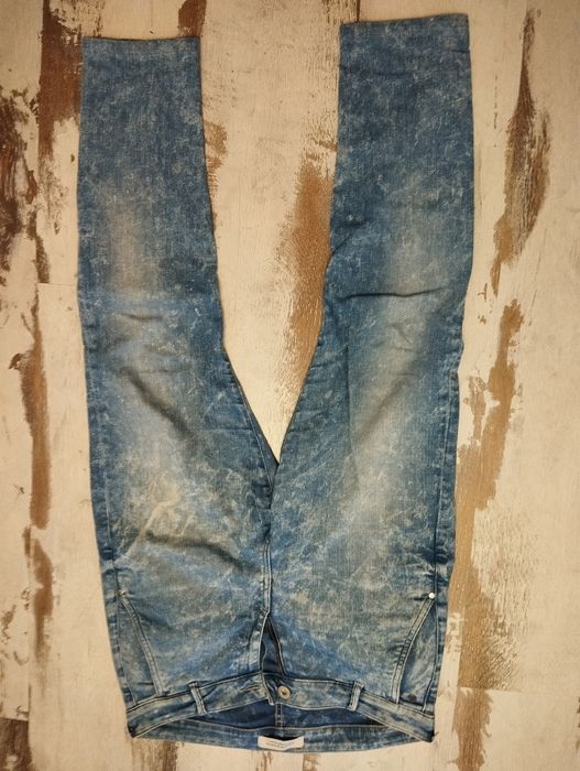 Дамско синьо дънки