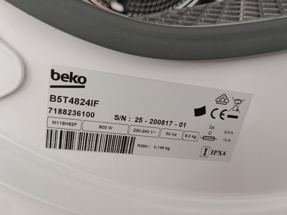 Uscător Beko cu pompa de căldură 8 kg