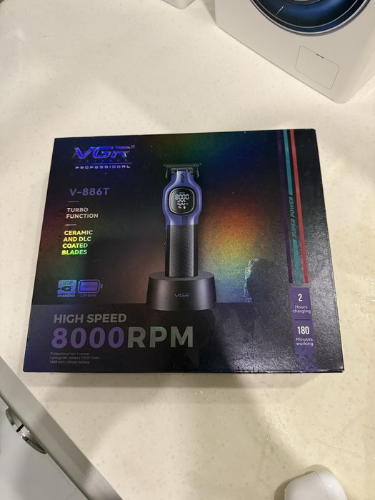 VGR Professional триммер V-868T фиолетовый