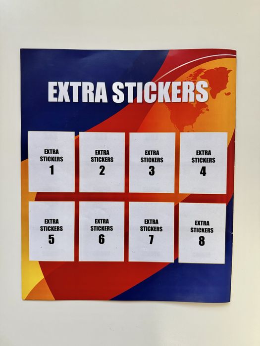 Mini-album pentru UPDATE SET si EXTRA-STICKERE compatibil cu albumul PANINI WORLD CUP 2026™