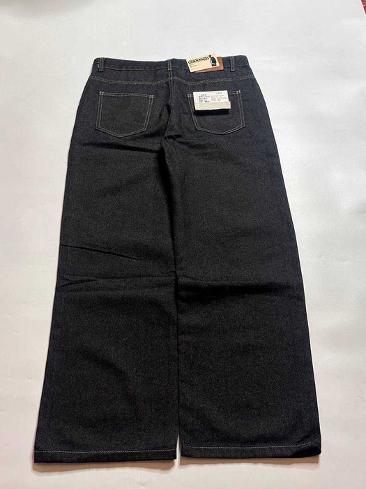 Широкие джинсы темный синий / DARK BLUE Baggy Jeans