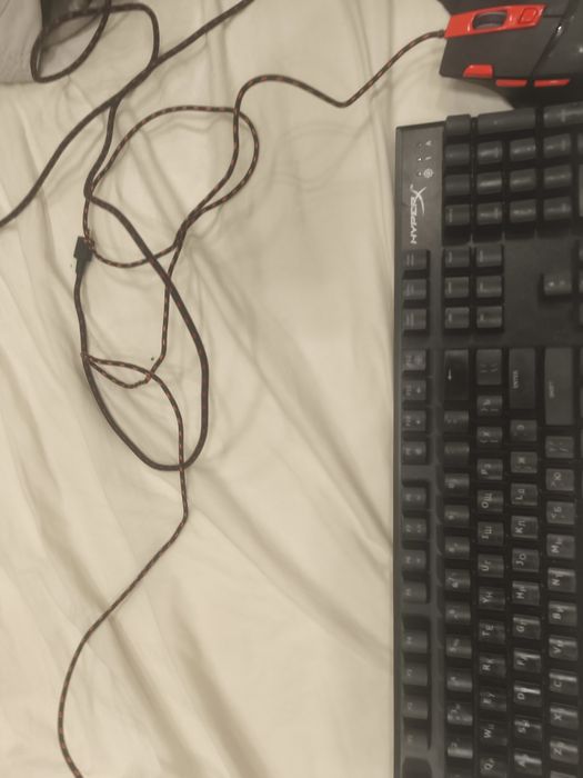 мышка canyon+ клавиатура Hyperx allow