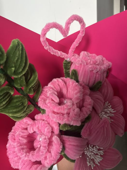 Buchet de flori handmade