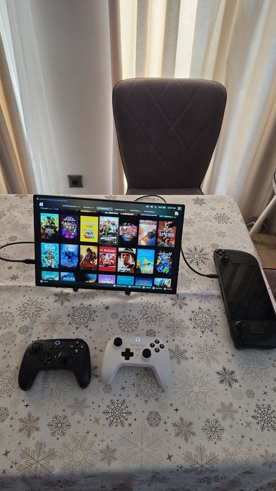 Steam Deck OLED 512 + Uperfecr 2.5K 144Hz + (2 × 8Bit Do ultimate) +