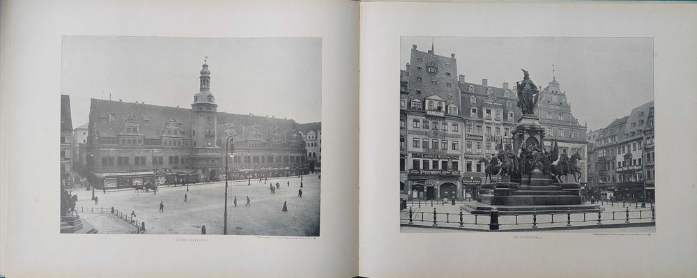 Album foto Leipzig - editia 1904 - pentru colectionari !