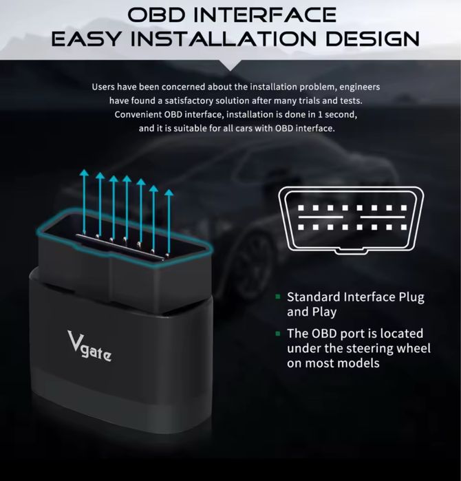 Diagnoza/Teste Vgate iCar Pro 2S bluetooth v5.3 Android/IOS