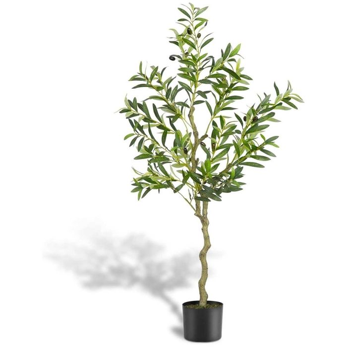 ПРОМО Изкуствено маслиново дърво с лед светлини - 183 см - A-GE23005
