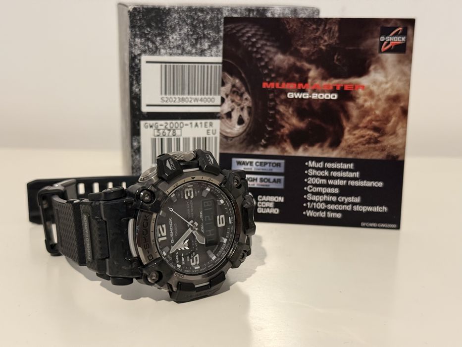 Casio G- Shock Mudmaster GWG 2000